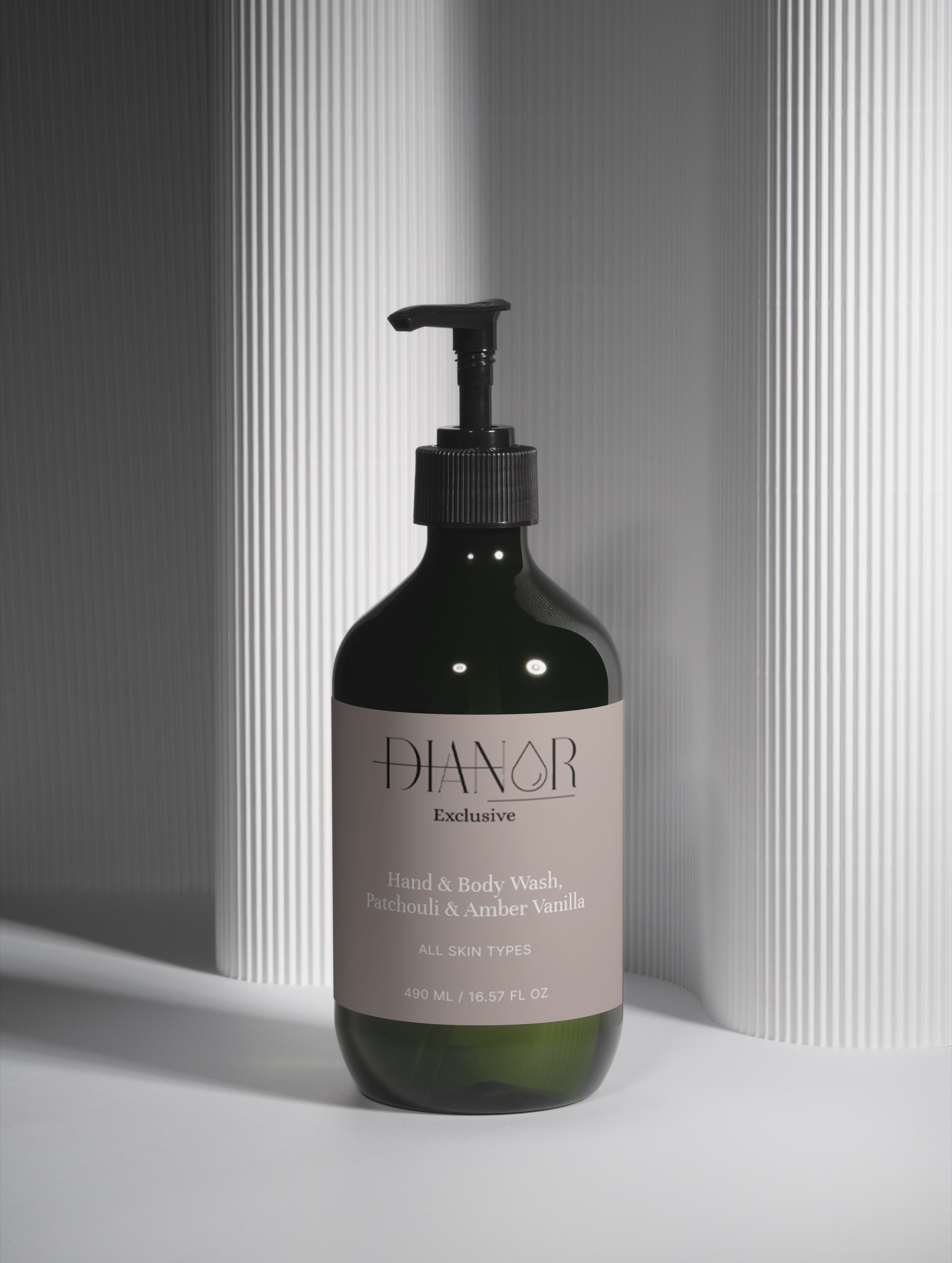 Hand & Body Wash, Patchouli & Amber Vanilla
