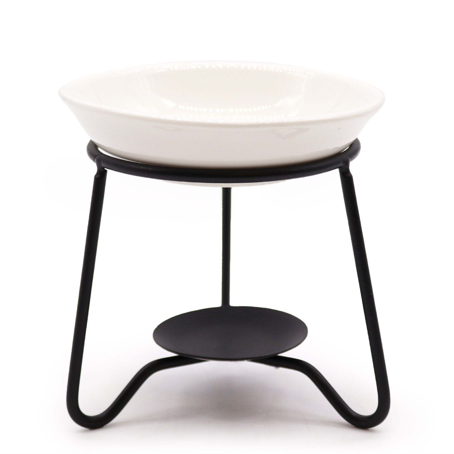Ceramic & Metal Wax Melt Oil Burner with Stand
