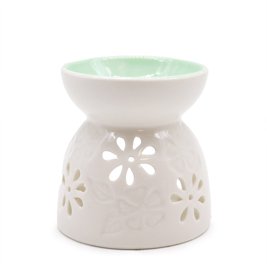 Teal Topped Wax / Oil Burner