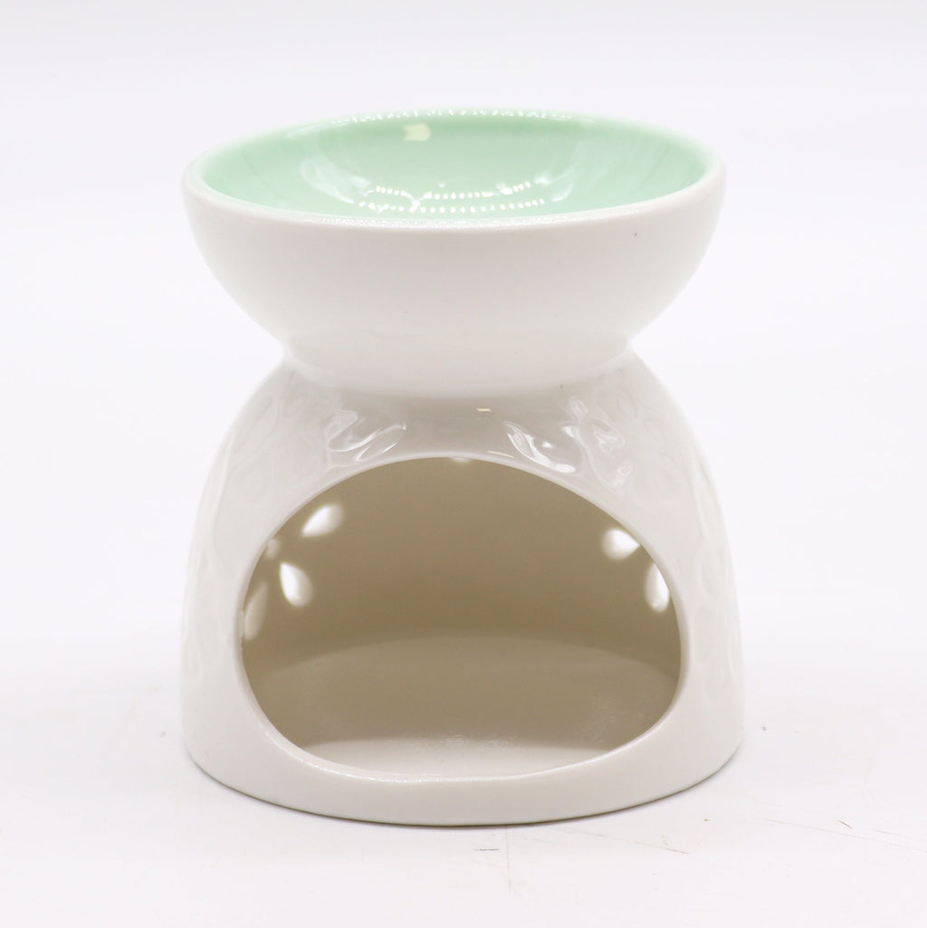 Teal Topped Wax / Oil Burner