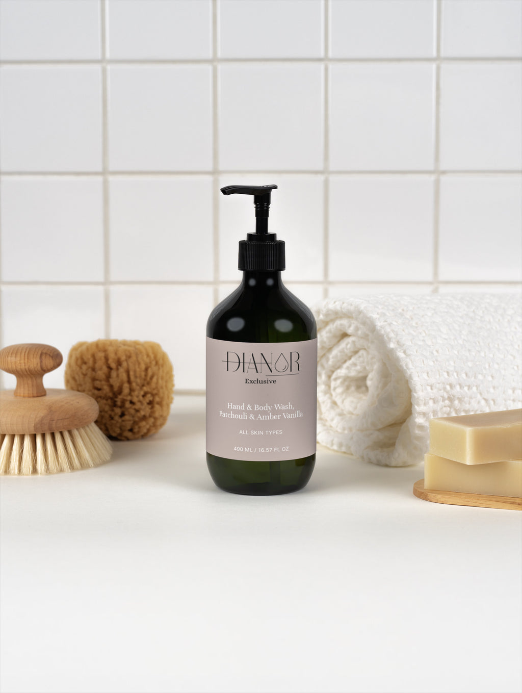 Hand & Body Wash, Patchouli & Amber Vanilla